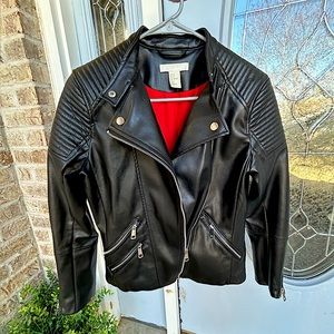 H&M Leather Biker Jacket